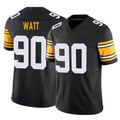 P.Steelers #90 T.J. Watt Player Black Limited Alternate Vapor F.U.S.E. Home Game Odoa Stitched Jerseys