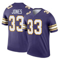 M.Vikings #33 Aaron Jones Sr. Player Purple Limited Classic Home Game Odoa Stitched Jerseys