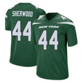 NY.Jets #44 Jamien Sherwood Player Green Home Game Odoa Stitched Jerseys