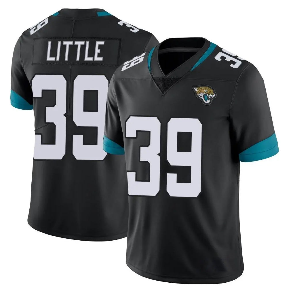 J.Jaguars #39 Cam Little Player Black Vapor Untouchable Limited Home Game Odoa Stitched Jerseys