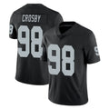 LV.Raiders #98 Maxx Crosby Player Black Limited Vapor Untouchable Home Game Odoa Stitched Jerseys