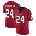 H.Texans #24 Derek Stingley Jr. Player Red Limited Vapor Untouchable Home Game Odoa Stitched Jerseys
