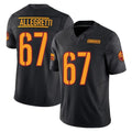 W.Commanders #67 Nick Allegretti Player Black Limited Vapor F.U.S.E. Home Game Odoa Stitched Jerseys