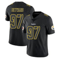 P.Steelers #97 Cameron Heyward Player Black Impact Limited Home Game Odoa Stitched Jerseys