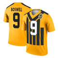 P.Steelers #9 Chris Boswell Player Gold Legend Limited 1933 Throwback Performance Home Game Odoa Stitched Jerseys