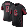 A.Cardinals #6 James Conner Player Black Color Rush Vapor Limited Untouchable Odoa Stitched Jerseys