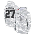 TB.Buccaneers #27 Zyon McCollum Player Arctic Camo Limited Salute to Service Pullover Hoodies Game Odoa Stitched Jerseys