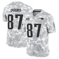 NE.Patriots #87 Romeo Doubs Player Arctic Camo Salute To Service Limited Game Odoa Stitched Jerseys