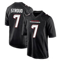 H.Texans #7 CJ Stroud Player Carbon Black Fashion Home Game Odoa Stitched Jerseys