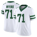 NY.Jets #71 Josh Myers Player White Legacy Limited Vapor F.U.S.E. Home Game Odoa Stitched Jerseys