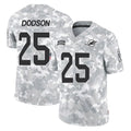 M.Dolphins #25 Tyrel Dodson Player Arctic Camo Salute To Service Limited Game Odoa Stitched Jerseys