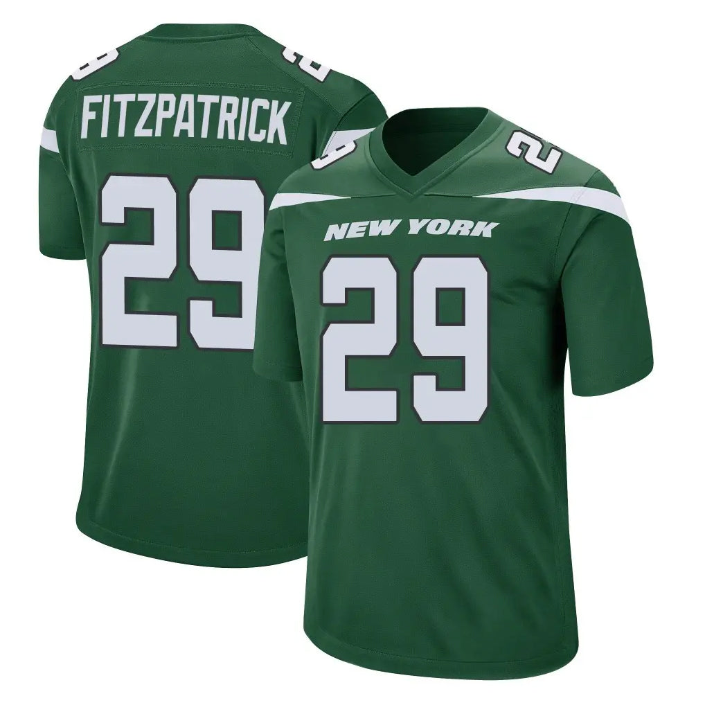 NY.Jets #29 Minkah Fitzpatrick Player Green Home Game Odoa Stitched Jerseys