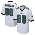 P.Eagles #88 Dallas Goedert Player White Home Game Odoa Stitched Jerseys