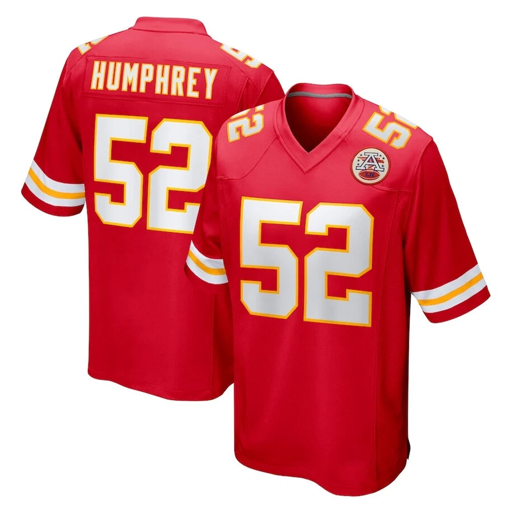 KC.Chiefs #52 Creed Humphrey Player Red Home Game Odoa Stitched Jerseys
