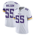 M.Vikings #55 Eric Wilson Player White Limited Vapor Untouchable Home Game Odoa Stitched Jerseys