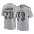 A.Cardinals #73 Isaac Seumalo Player Gray Atmosphere Fashion Home Game Odoa Stitched Jerseys