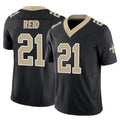 NO.Saints #21 Justin Reid Player Black Limited Vapor F.U.S.E. Home Game Odoa Stitched Jerseys