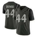 NY.Jets #44 Jamien Sherwood Player Green Limited 2025 Rivalries Collection Home Game Odoa Stitched Jerseys