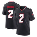 H.Texans #2 Calen Bullock Player Navy Team Home Game Odoa Stitched Jerseys