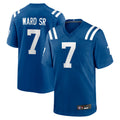 IN.Colts #7 Charvarius Ward Sr. Player Royal Home Game Odoa Stitched Jerseys