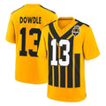 P.Steelers #13 Rico Dowdle Player Gold Limited 1933 Throwback Home Game Odoa Stitched Jerseys