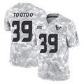 H.Texans #39 Henry To'oTo'o Player Arctic Camo Salute To Service Limited Game Odoa Stitched Jerseys