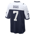 Odoa D.Cowboys #7 Trevon Diggs Navy Alternate Game Team Jersey