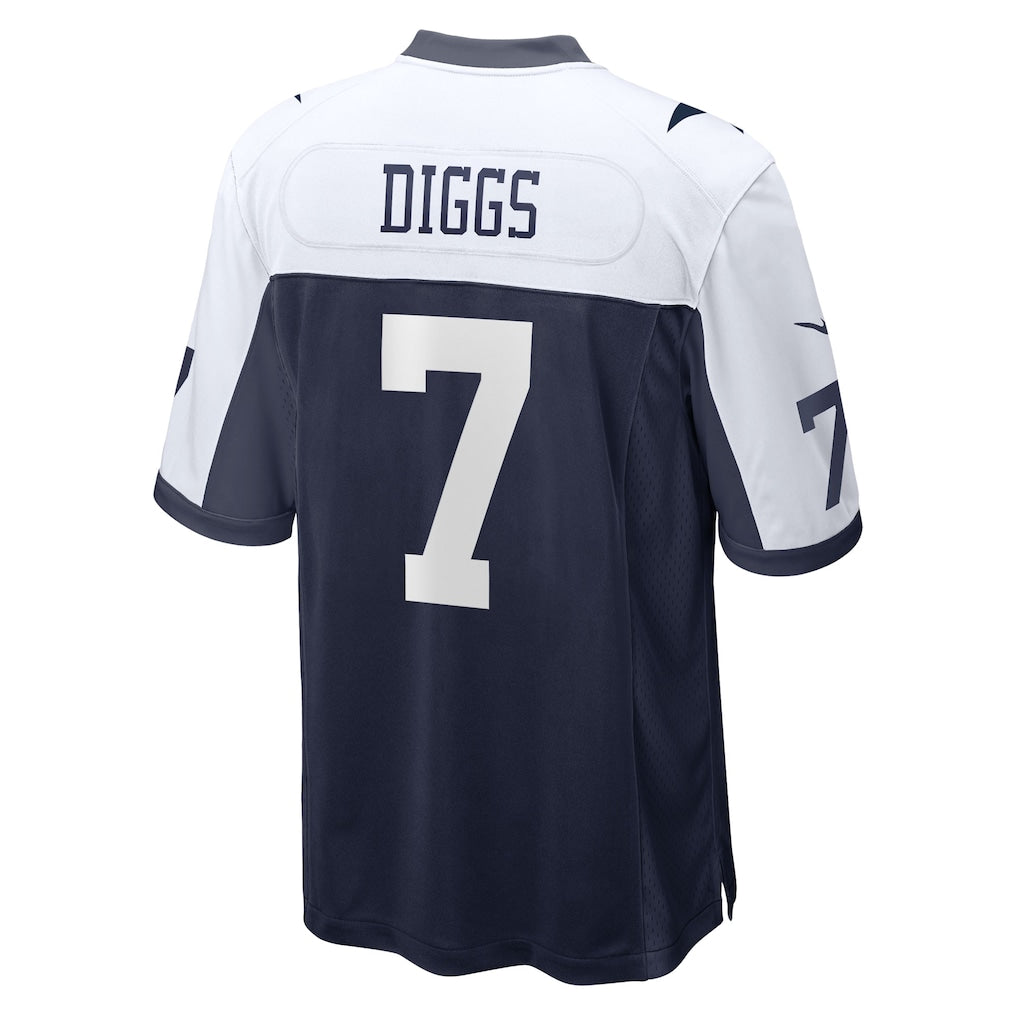 Odoa D.Cowboys #7 Trevon Diggs Navy Alternate Game Team Jersey