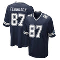 D.Cowboys #87 Jake Ferguson Player Navy Home Game Odoa Stitched Jerseys