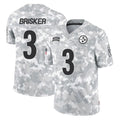 P.Steelers #3 Jaquan Brisker Player Arctic Camo Limited Salute To Service Home Game Odoa Stitched Jerseys