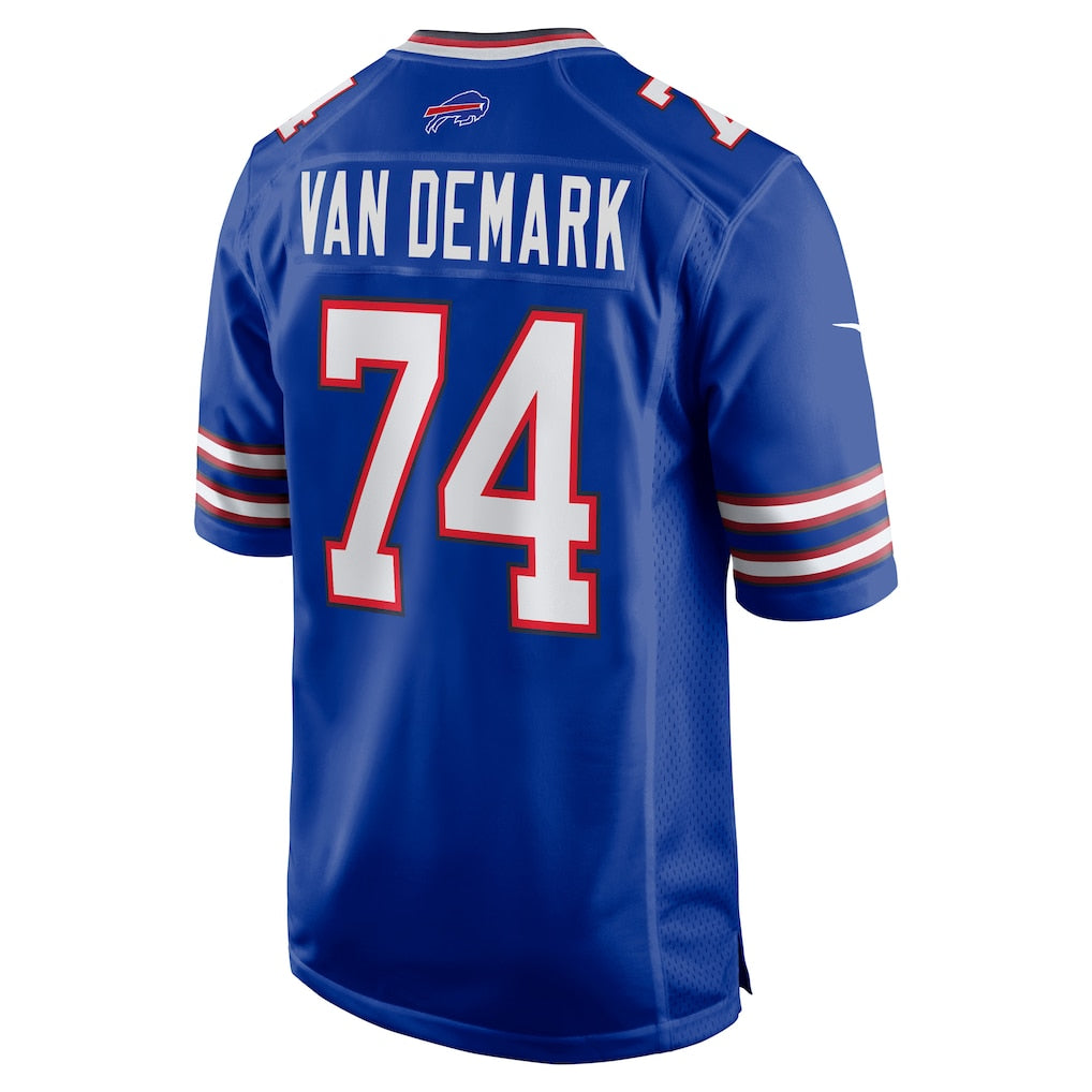 Odoa B.Bills #74 Ryan Van Demark Royal Game Player Jersey