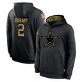 D.Cowboys #2 Cobie Durant Player Black Salute to Service Pullover Hoodies Limited Odoa Stitched Jerseys