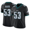 P.Eagles #53 Zack Baun Player Black Limited Vapor F.U.S.E. Home Game Odoa Stitched Jerseys