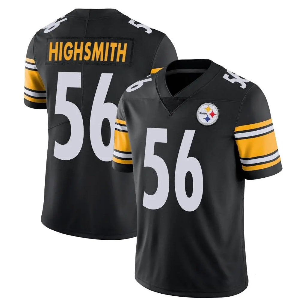 P.Steelers #56 Alex Highsmith Player Black Limited Vapor Untouchable Home Game Odoa Stitched Jerseys