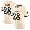 J.Jaguars #28 Fred Taylor Player Natural Limited 2026 Rivalries Collection Game Odoa Stitched Jerseys