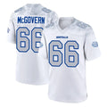 B.Bills #66 Connor McGovern Player White Rivalries Collection Game Odoa Stitched Jerseys