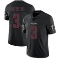 A.Falcons #3 Jessie Bates III Player Black Impact Limited Odoa Stitched Jerseys