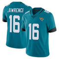 J.Jaguars #16 Trevor Lawrence Player Teal Vapor Untouchable Limited Home Game Odoa Stitched Jerseys
