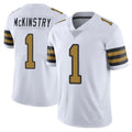 NO.Saints #1 Kool-Aid McKinstry Player White Limited Color Rush Home Game Odoa Stitched Jerseys