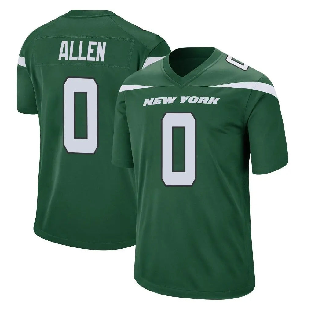 NY.Jets #0 Braelon Allen Player Green Home Game Odoa Stitched Jerseys