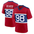 NY.Giants #98 DJ Reader Player Red Century Home Game Odoa Stitched Jerseys