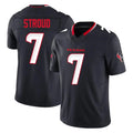 H.Texans #7 CJ Stroud Player Navy Limited Alternate Vapor F.U.S.E. Home Game Odoa Stitched Jerseys