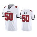 TB.Buccaneers #50 Vita Vea Player White Limited Vapor Untouchable Home Game Odoa Stitched Jerseys