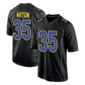 LA.Rams #35 Jaylen Watson Player Black Fashion Limited Home Game Odoa Stitched Jerseys