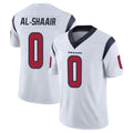 H.Texans #0 Azeez Al-Shaair Player White Limited Vapor Untouchable Home Game Odoa Stitched Jerseys