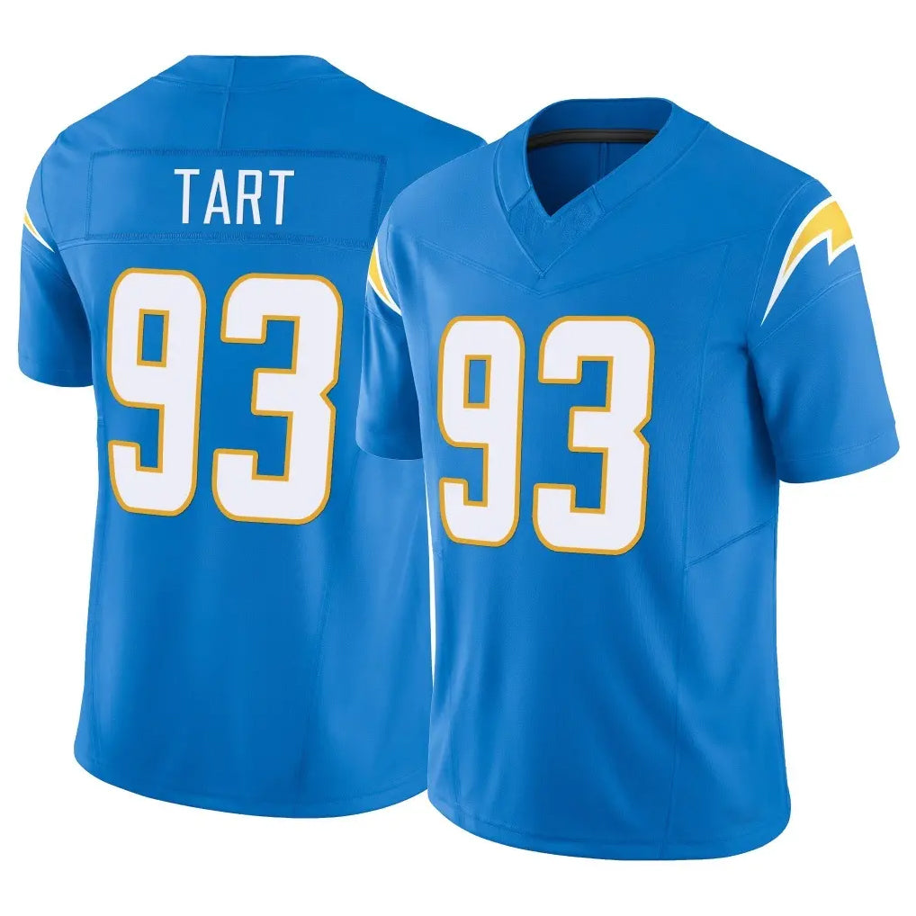 LA.Chargers #93 Teair Tart Player Blue Limited Vapor F.U.S.E. Home Game Odoa Stitched Jerseys