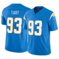 LA.Chargers #93 Teair Tart Player Blue Limited Vapor F.U.S.E. Home Game Odoa Stitched Jerseys