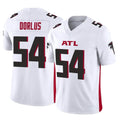 A.Falcons #54 Brandon Dorlus Player White Vapor F.U.S.E. Limited Odoa Stitched Jerseys