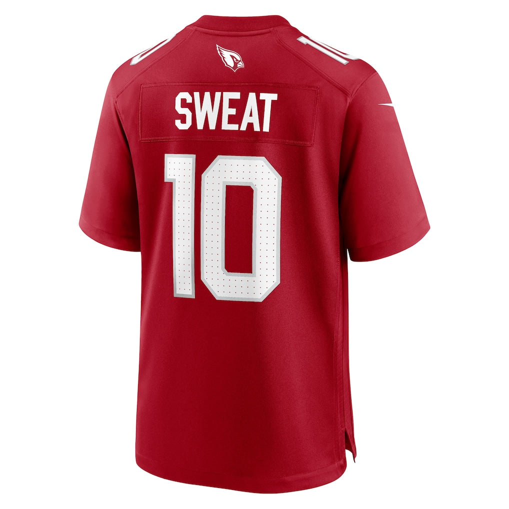 Odoa A.Cardinals #10 Josh Sweat Cardinal Team Game Jersey
