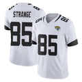 J.Jaguars #85 Brenton Strange Player White Vapor F.U.S.E. Limited Home Game Odoa Stitched Jerseys
